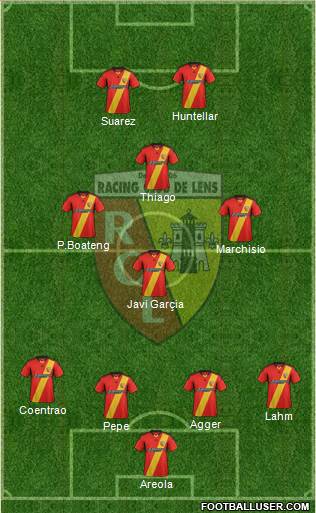 Racing Club de Lens Formation 2014
