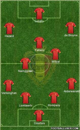 Belgium Formation 2014