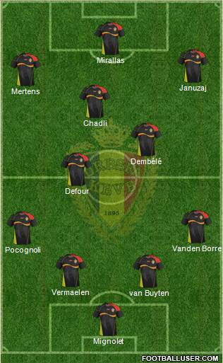 Belgium Formation 2014