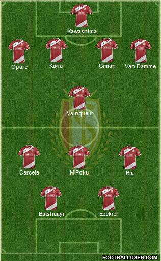 R Standard de Liège Formation 2014