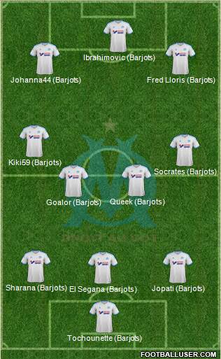 Olympique de Marseille Formation 2014