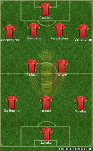 Belgium Formation 2014