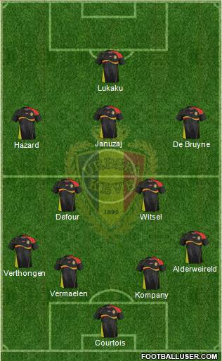Belgium Formation 2014