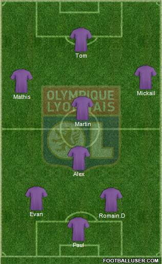 Olympique Lyonnais Formation 2014