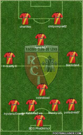 Racing Club de Lens Formation 2014