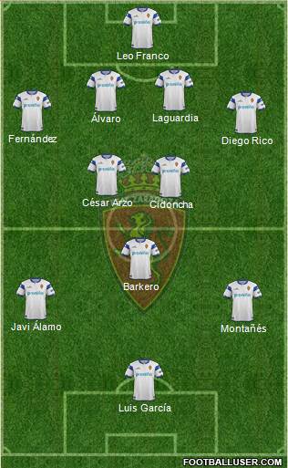 R. Zaragoza S.A.D. Formation 2014