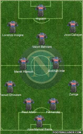 Napoli Formation 2014