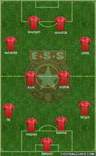 Etoile Sportive du Sahel Formation 2014