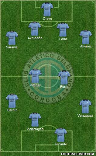 Belgrano de Córdoba Formation 2014