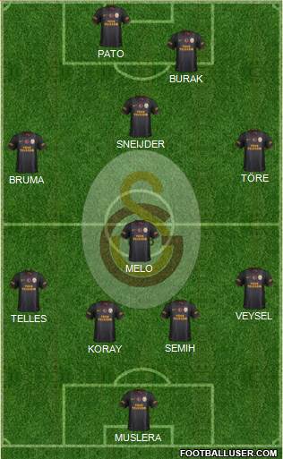 Galatasaray SK Formation 2014