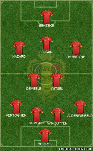 Belgium Formation 2014