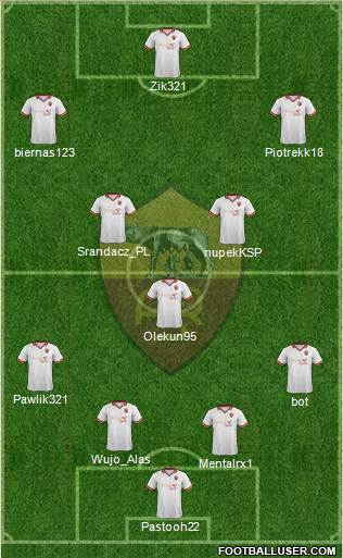 AS Roma Formation 2014