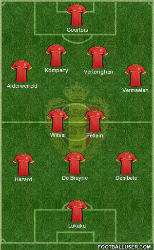 Belgium Formation 2014