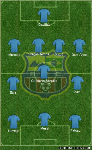 Barcelona FC (RJ) Formation 2014