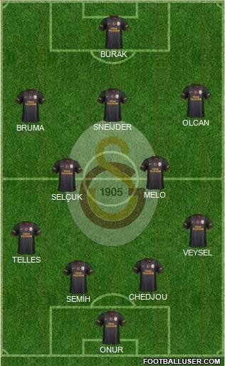 Galatasaray SK Formation 2014