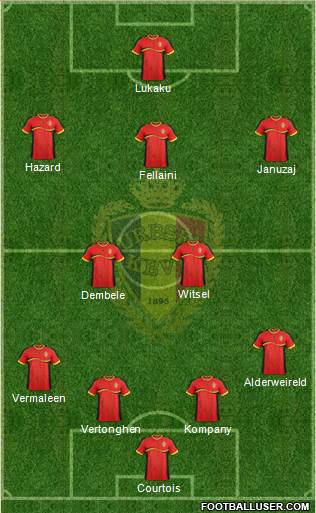Belgium Formation 2014