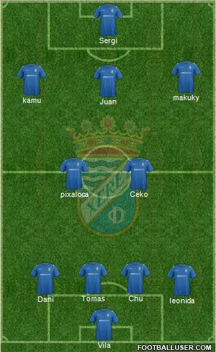 Xerez C.D., S.A.D. Formation 2014