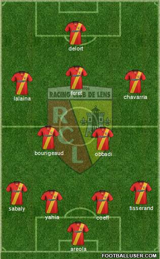 Racing Club de Lens Formation 2014