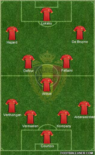 Belgium Formation 2014