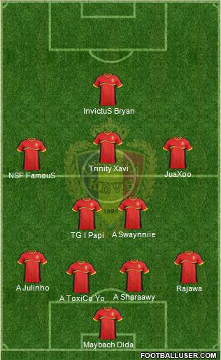 Belgium Formation 2014
