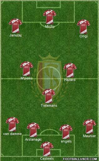R Standard de Liège Formation 2014