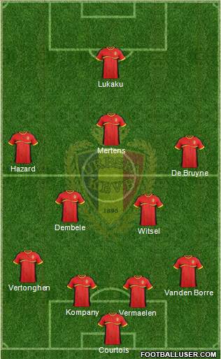 Belgium Formation 2014