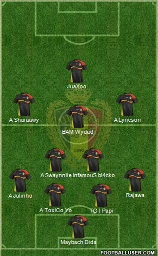 Belgium Formation 2014
