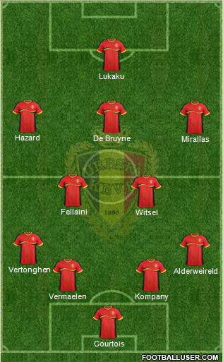Belgium Formation 2014