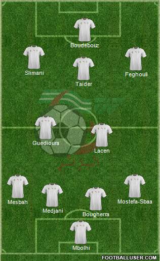 Algeria Formation 2014