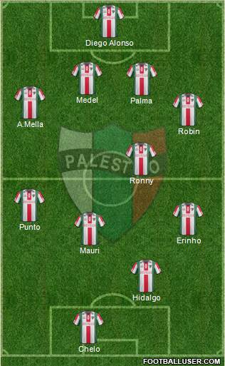 CD Palestino S.A.D.P. Formation 2014