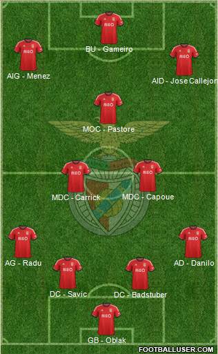 Sport Lisboa e Benfica - SAD Formation 2014