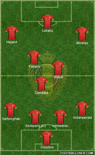 Belgium Formation 2014