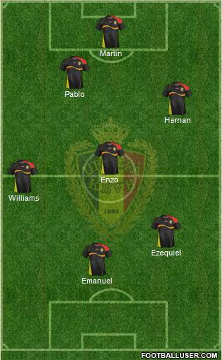 Belgium Formation 2014