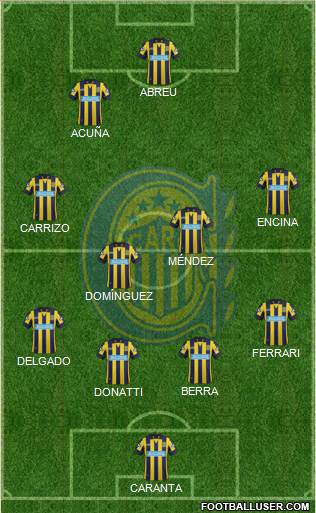 Rosario Central Formation 2014