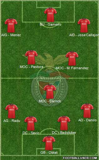 Sport Lisboa e Benfica - SAD Formation 2014