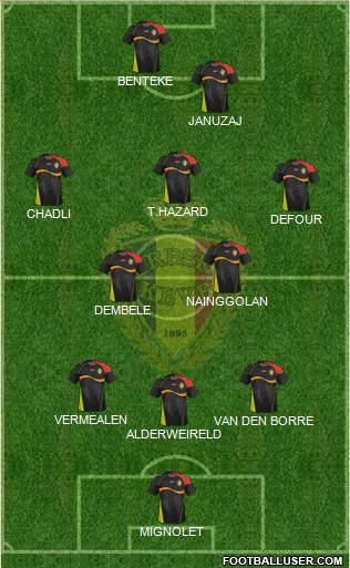 Belgium Formation 2014
