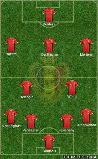 Belgium Formation 2014