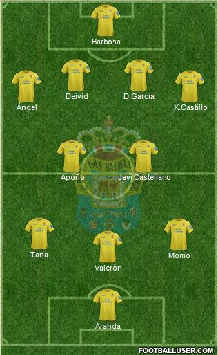 U.D. Las Palmas S.A.D. Formation 2014