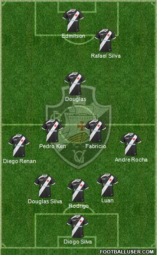 CR Vasco da Gama Formation 2014