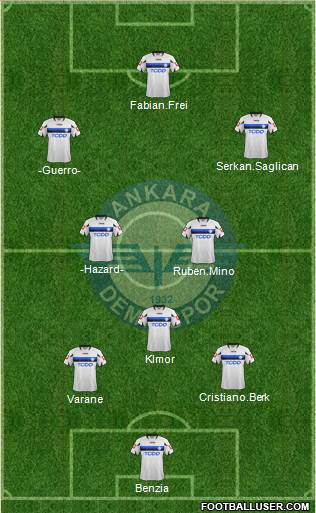 Ankara Demirspor Formation 2014