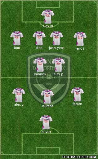 FC Girondins de Bordeaux Formation 2014