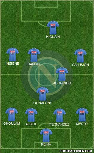 Napoli Formation 2014