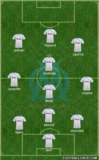 Olympique de Marseille Formation 2014