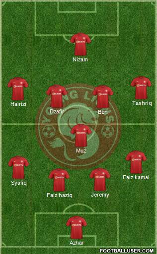 Young Lions Formation 2014