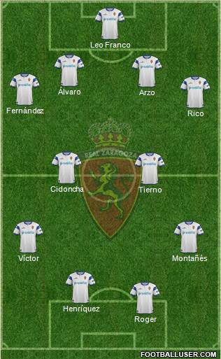 R. Zaragoza S.A.D. Formation 2014
