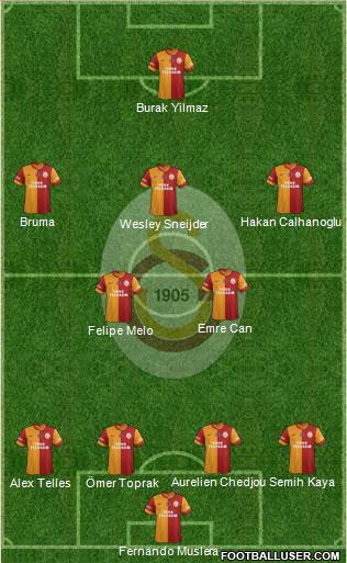 Galatasaray SK Formation 2014