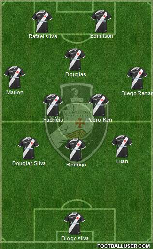 CR Vasco da Gama Formation 2014