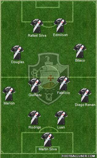 CR Vasco da Gama Formation 2014