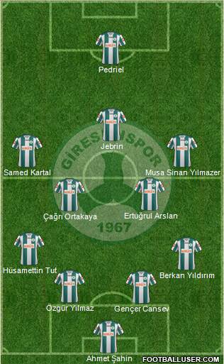 Giresunspor Formation 2014