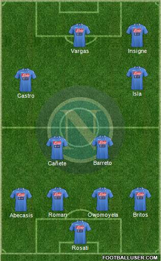 Napoli Formation 2014